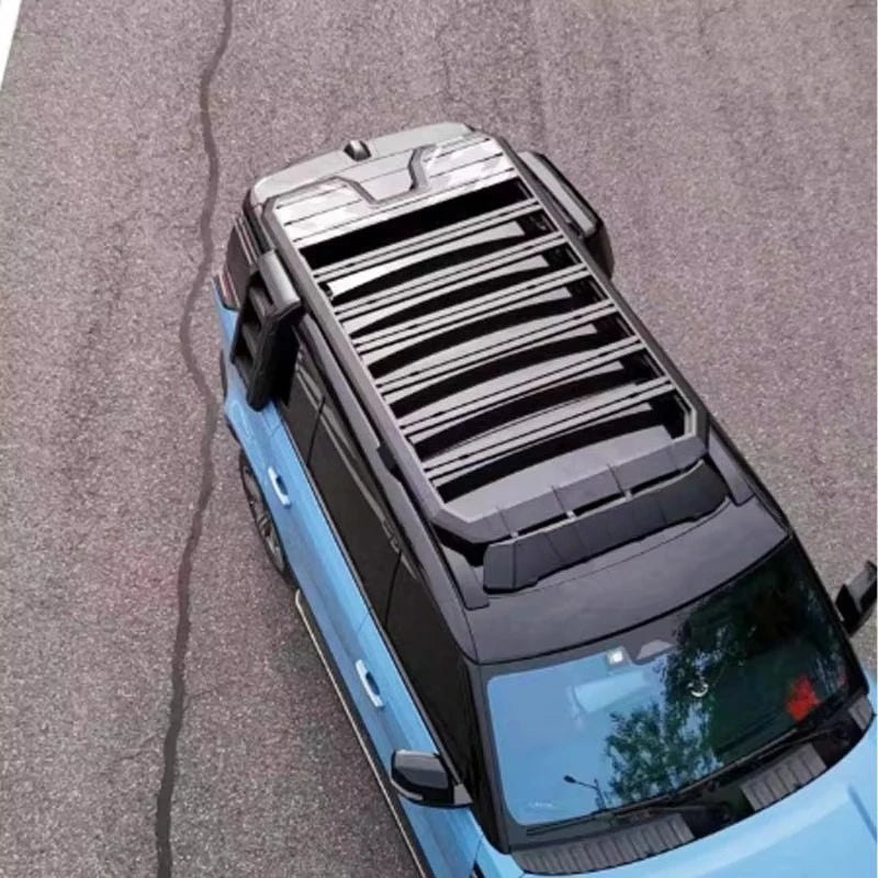 High Performance Alloy Side Ladder & Roof Platform Rack, Robust External Modification Parts Combo for Rox 01 Accessories