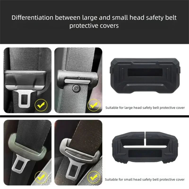 For BAIC JISHI Polestone 01 ROX 01 2024 2025 2026 Car Seatbelt buckle Cover Anti-collision protection Interior Car Accessories