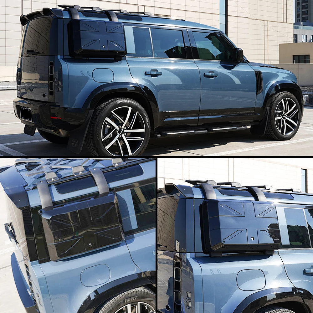 Side Storage Luggage Box Roof Rack Side Tool Equipment Box for Land Rover Defender 2020 2021 2022 202320 2021 2022 Auto Parts