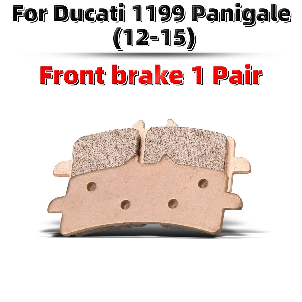 MRRANGT Motorcycle Metal Sintered Brake Pads Fit For Ducati Multistrada 950 S 1260 Panigale EVO 1098 1198 848 07-12 1199 12-15
