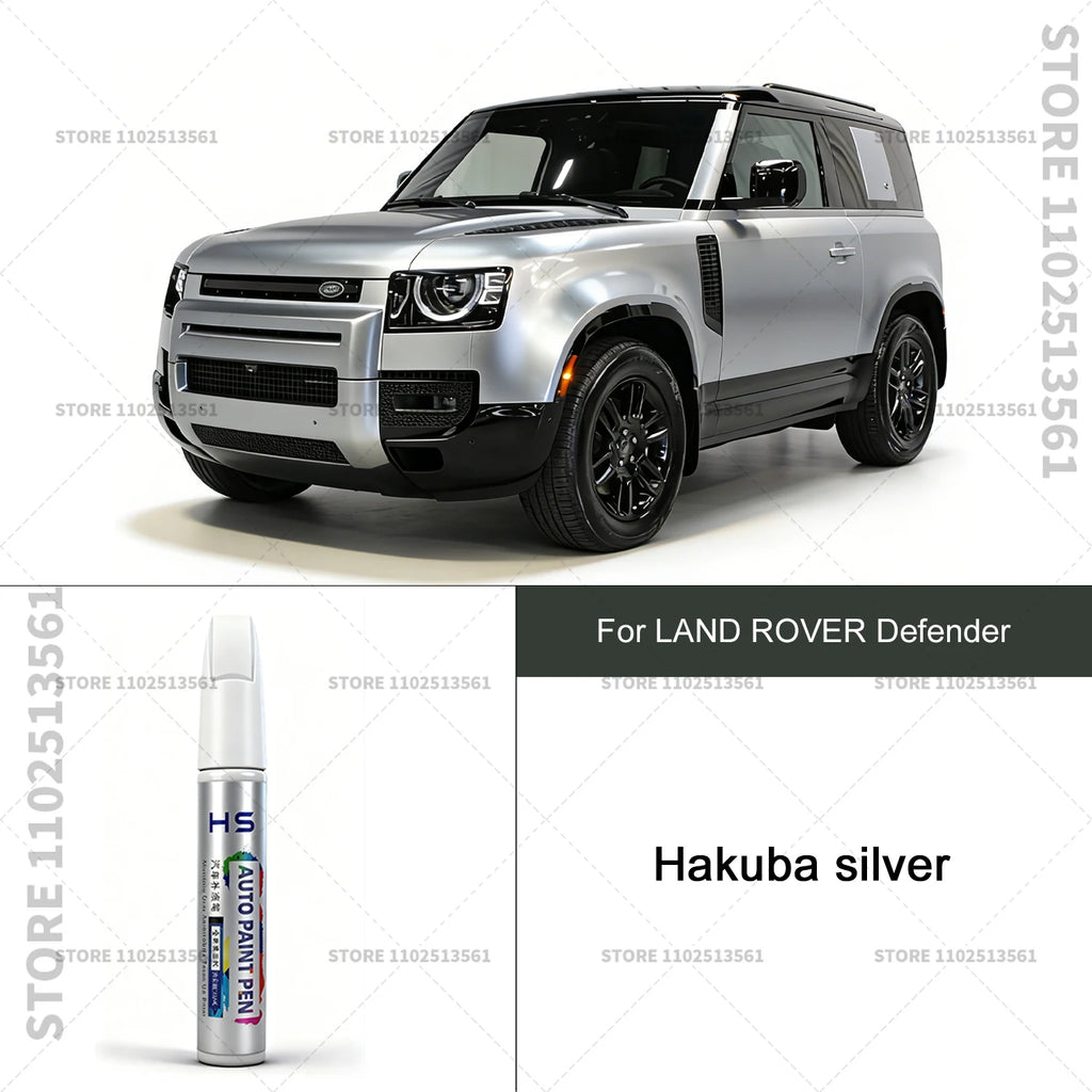 For LAND ROVER Defender Car Paint Repair Pen Paint Scratch Repair Accessories Fuji White Santorini Black Eiger Grey Sedona Red