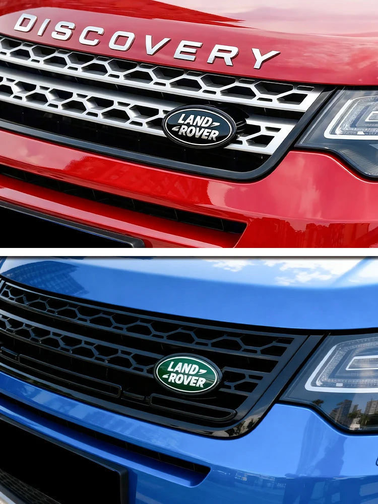 10.5x5.3cm Car Original Front Grille Badge Replace Emblem Lid Logo For Land Discovery Rover Range Rover Defender Guardian Evoque