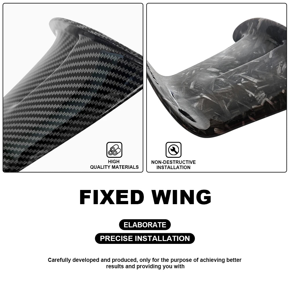 For Ducati Panigale V4 V4S V4R 2018 2019 Motorcycle Fairing Kit Modified Spoiler Accessories Side Panel Fixed Wing Aerodynamics