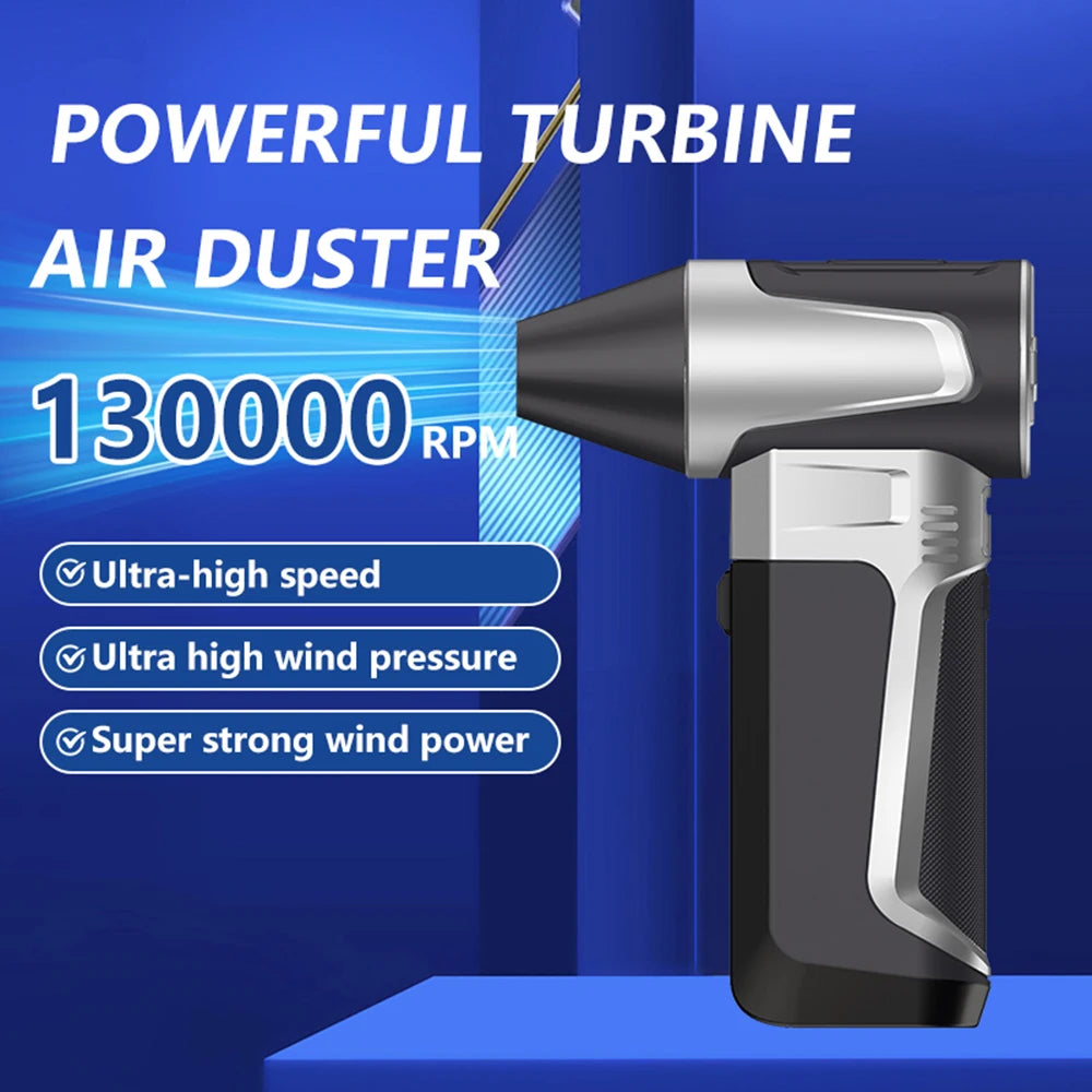 For Car RV Truck Trailer Turbo Fan Jet Blowing Snower Cleaning ToolsElectric Air Duster Portable Multifunctional Accessories