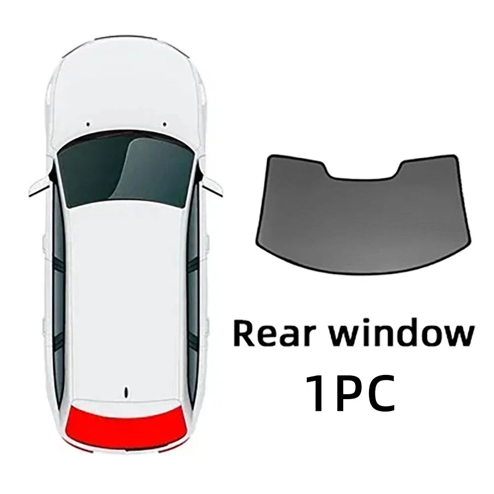 Car Front Rear Windshield Sunshade Set For BYD Atto 3 2022-2025 Window Sun Blockers Shade Curtains Window Cover Auto Accessories