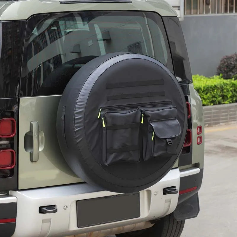 For Land Rover Defender 90 110 130 2020 2021 2022 2023 2024 2025 Car Rear Spare Tire Protective Cover Car Accessories